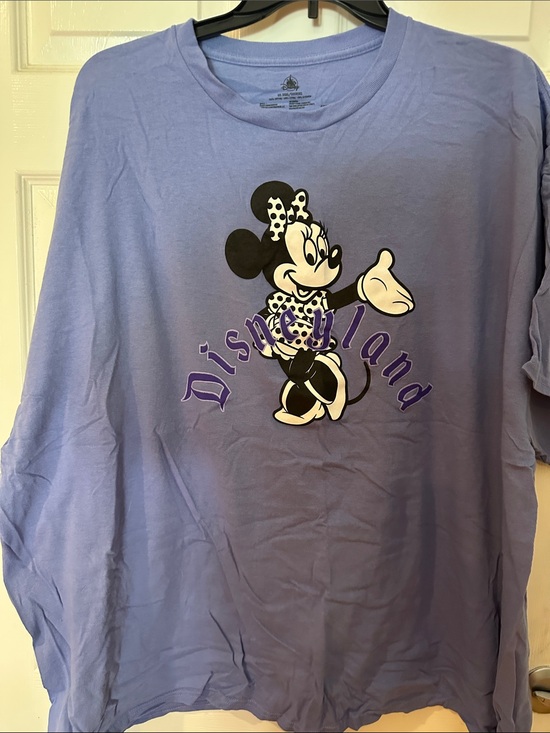 Disney Tops - Disney Lavender Minnie Mouse Short Sleeve Tee
